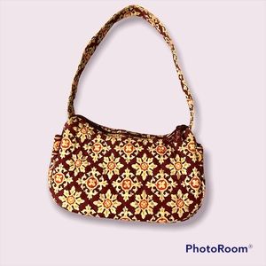 Vera Bradley Quilted Retired Maggie Purse Medallion Print